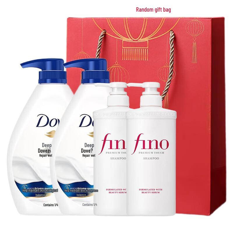 Fen Nong Transparent Run Shampoo & Dove Deep Nourishing Shower Gel Value Pack
Fen Nong Transparent Run Shampoo & Dove Deep Nourishing Shower Gel Value Pack