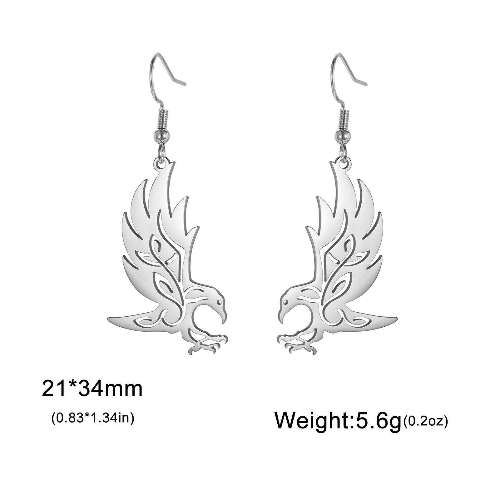 Teamer Eagle Animal Dangle Earrings Women Stainless Steel Gold Color Cool Hip Hop Party Jewelry Birthday Gift 2026 New in
Teamer Eagle Animal Dangle Earrings Women Stainless Steel Gold Color Cool Hip Hop Party Jewelry Birthday Gift 2026 New in