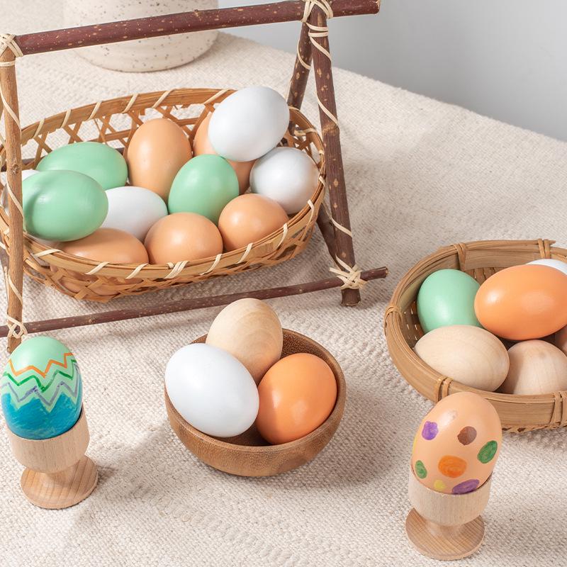 Wooden Duck Eggs for DIY Painting & Easter Decoration - Children s Educational Craft Toy
Wooden Duck Eggs for DIY Painting & Easter Decoration - Children s Educational Craft Toy
