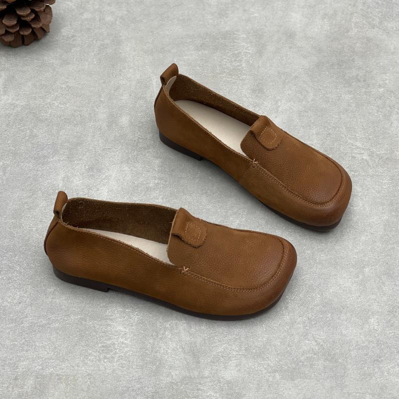 Johnature Retro Genuine Leather Loafers Square Toe Soft Soled Cowhide Flat Women s Slip-on Shoes 35 коричневый
Johnature Retro Genuine Leather Loafers Square Toe Soft Soled Cowhide Flat Women s Slip-on Shoes 35 коричневый