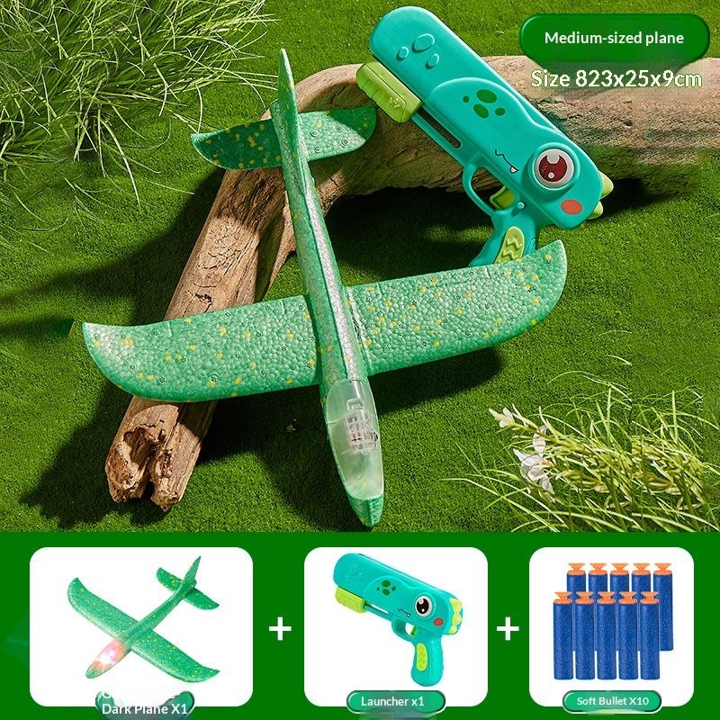 Dinosaur Plane Launcher Gun One Button Ejection Soft Foam Plane 3 In 1 Play Mode 20M Range Outdoor Duel Toy For Boys Girls Kids
Dinosaur Plane Launcher Gun One Button Ejection Soft Foam Plane 3 In 1 Play Mode 20M Range Outdoor Duel Toy For Boys Girls Kids