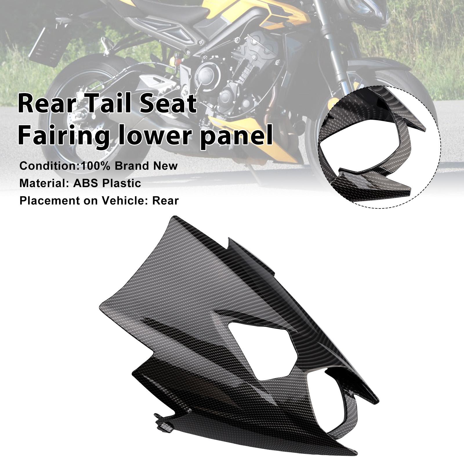 Rear Tail Seat Fairing lower panel For Street Triple 765 R/RS 2020-2025
Rear Tail Seat Fairing lower panel For Street Triple 765 R/RS 2020-2025