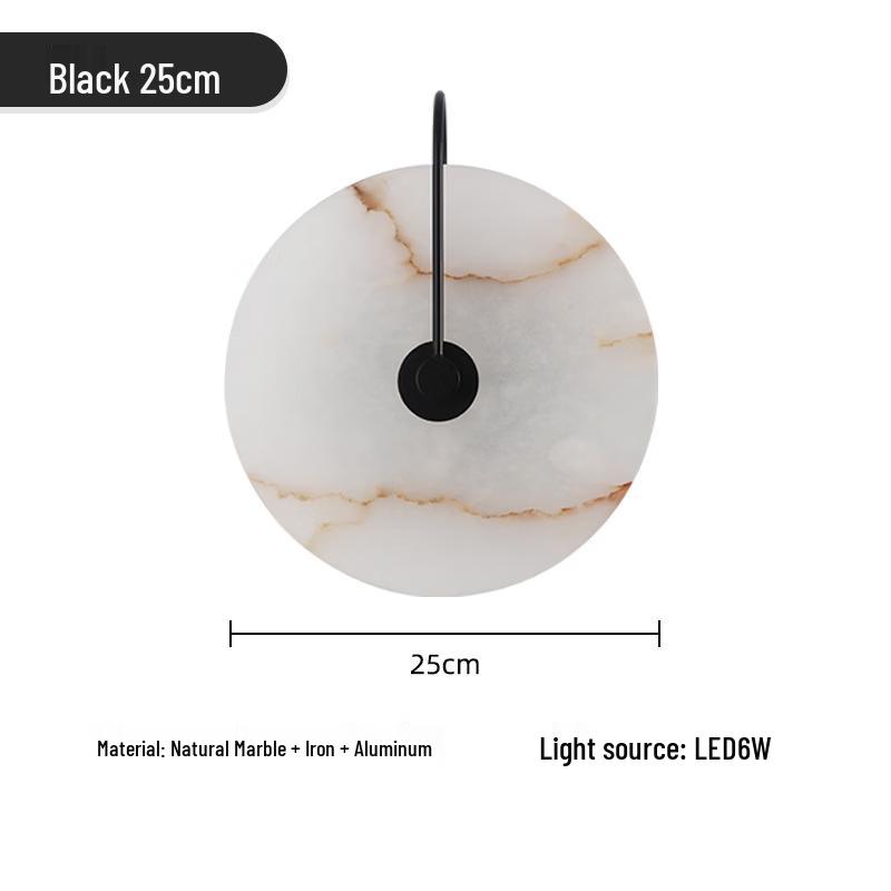 Modern Marble Bedside Wall Lamp
Modern Marble Bedside Wall Lamp