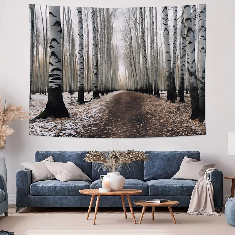 Birch Forest Tapestry Nature Scene Decor for Living Bedroom Art 74x94cm(29x37in)
Birch Forest Tapestry Nature Scene Decor for Living Bedroom Art 74x94cm(29x37in)