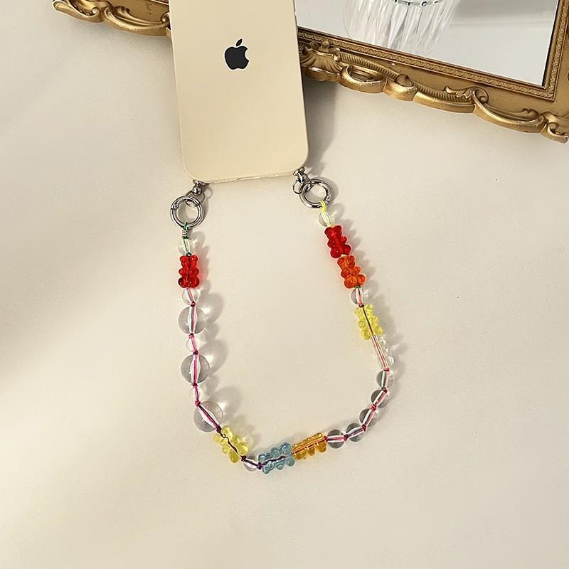 Europe, America, Japan and Korea INS style, colorful cute bear anti-loss, portable oblique span lanyard, hand carry fashion chain, mobile phone chain
Europe, America, Japan and Korea INS style, colorful cute bear anti-loss, portable oblique span lanyard, hand carry fashion chain, mobile phone chain