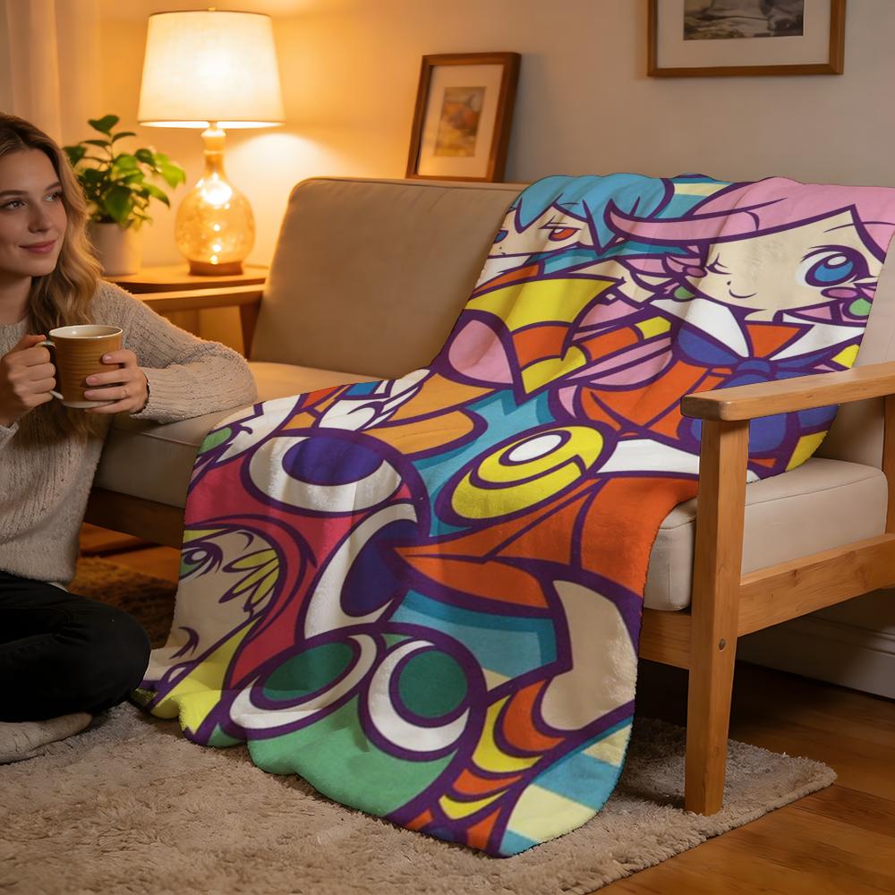 Throw High-Density Short Plush Blanket For Sofa Nap Air-Conditioned Room Soft Skin-Friendly Puyo Pop Fever 75x90cm
Throw High-Density Short Plush Blanket For Sofa Nap Air-Conditioned Room Soft Skin-Friendly Puyo Pop Fever 75x90cm