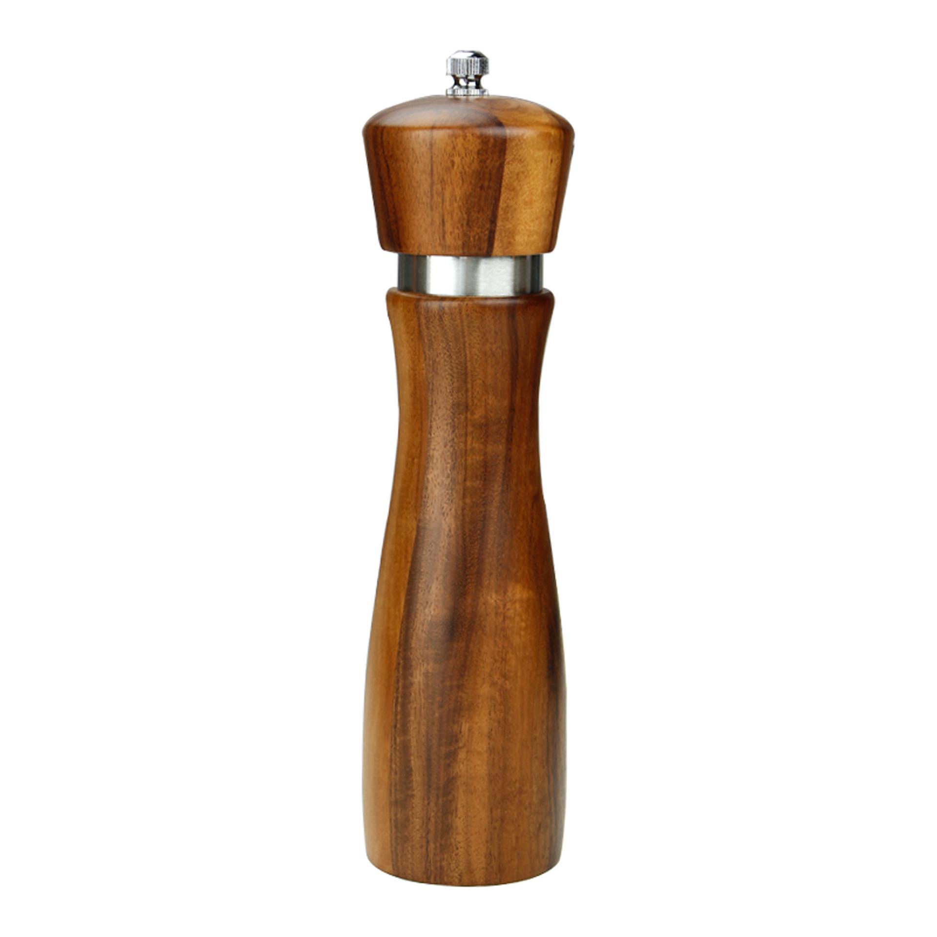 Rosewood & Steel Manual Pepper Grinder with Ceramic Core
Rosewood & Steel Manual Pepper Grinder with Ceramic Core