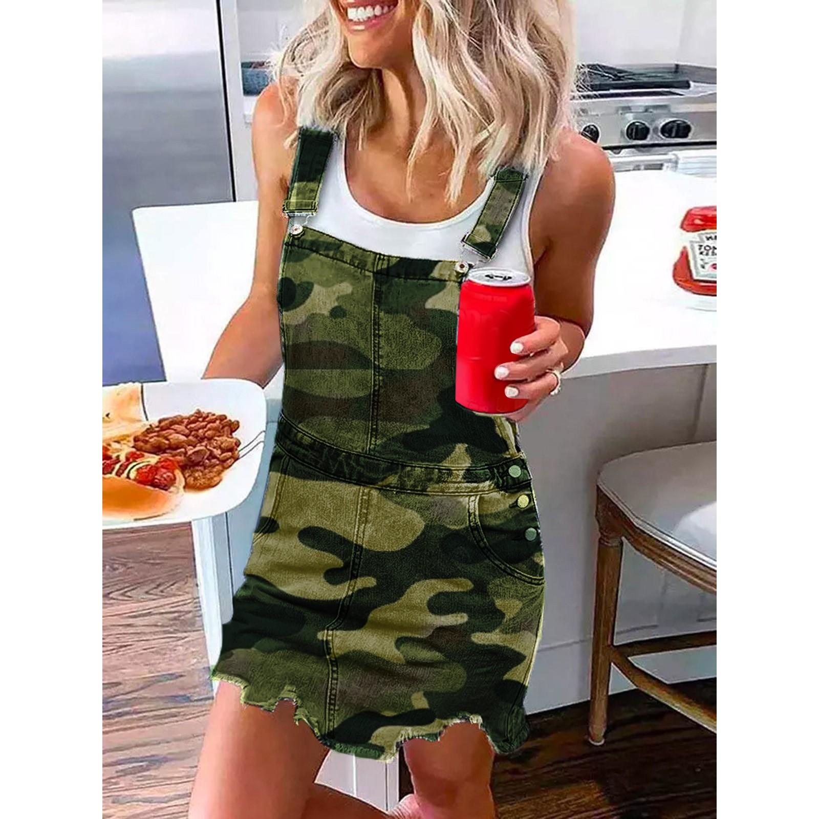 Women s Summer Sexy Sleeveless Sling Denim Workwear Suspender Skirt L
Women s Summer Sexy Sleeveless Sling Denim Workwear Suspender Skirt L