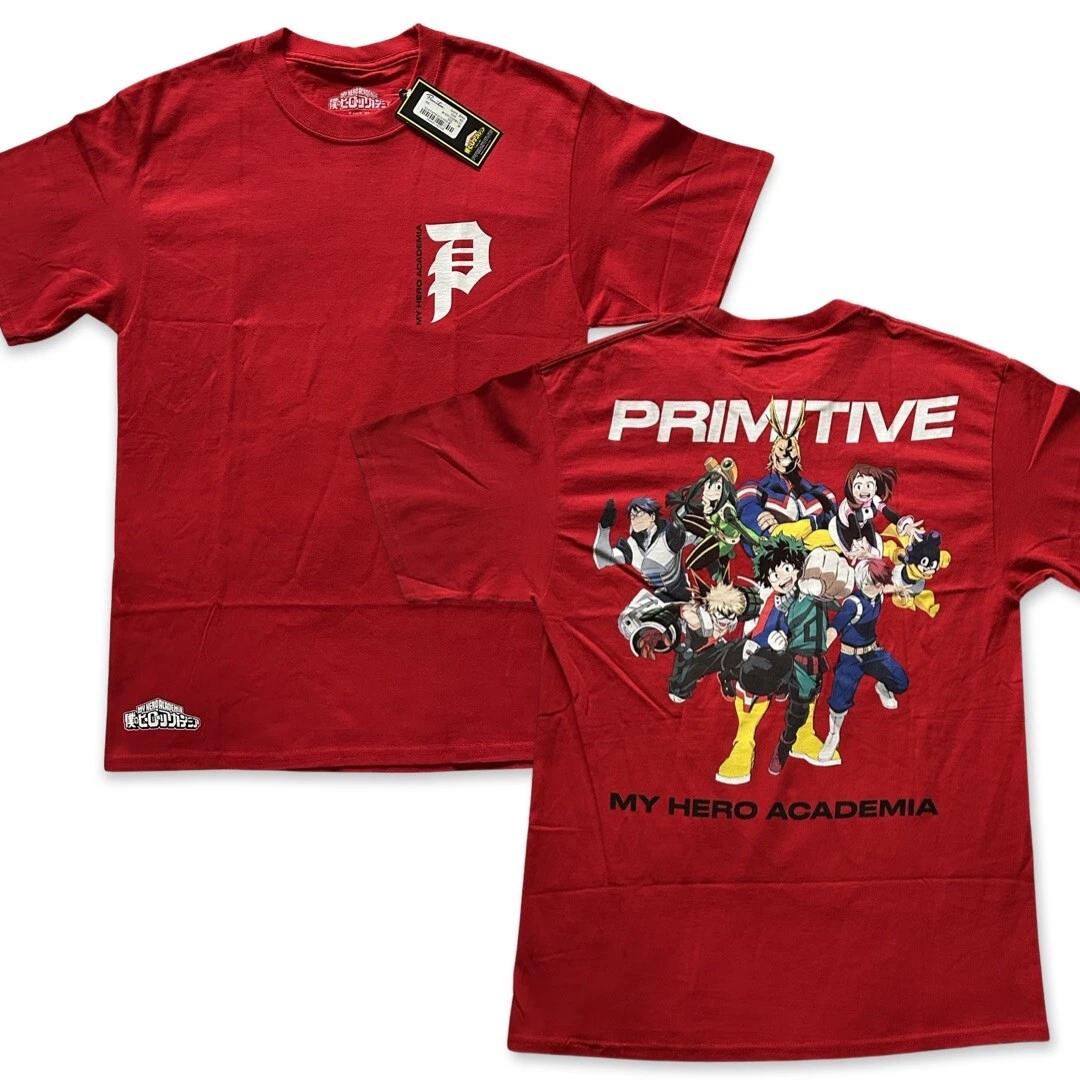 Primitive My Hero Academia Y2K Skater Red Shirt, Mens Size M S
Primitive My Hero Academia Y2K Skater Red Shirt, Mens Size M S