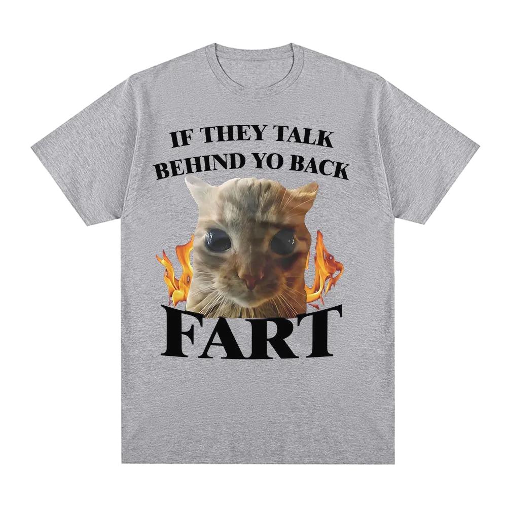 Vintage Cat Fart Funny Cat Meme Print Tee Shirt Women Clothing Fashion Short Sleeve Casual Women T Shirt Top Clothing 4XL
Vintage Cat Fart Funny Cat Meme Print Tee Shirt Women Clothing Fashion Short Sleeve Casual Women T Shirt Top Clothing 4XL