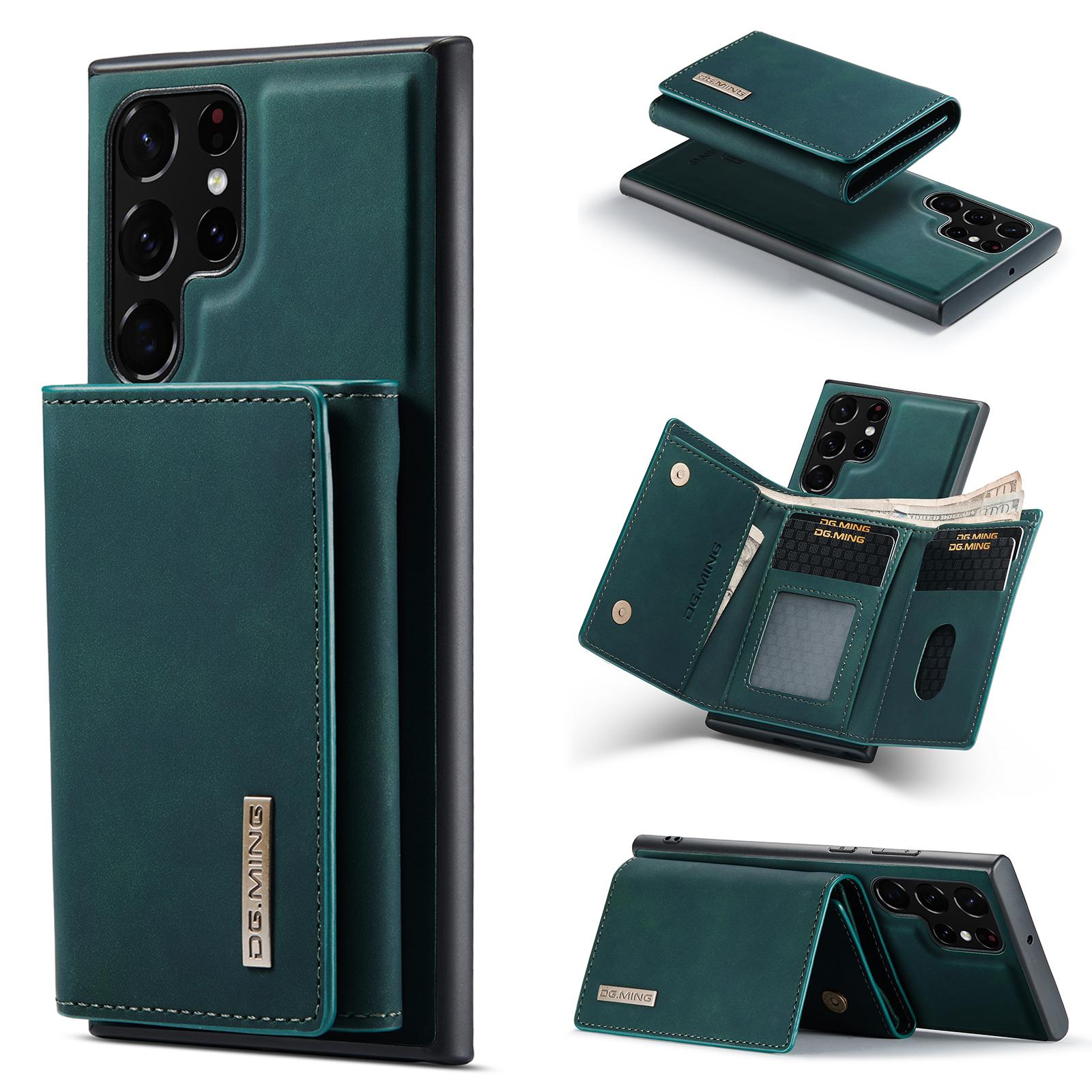 DG.MING M1 Series for Samsung Galaxy S25 Ultra Case Kickstand PU Phone Cover with Detachable Wallet Green
DG.MING M1 Series for Samsung Galaxy S25 Ultra Case Kickstand PU Phone Cover with Detachable Wallet Green