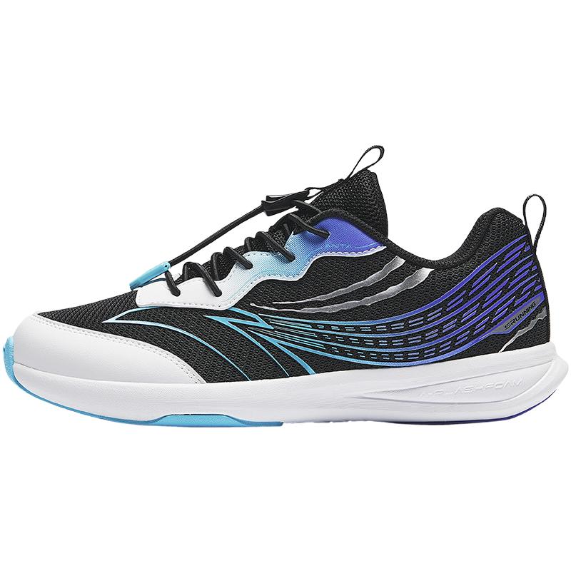 Anta Kids Synthetic Leather Comfortable Versatile Non-Slip Wear-Resistant Low-Top Running Shoes Kids Sneakers Black Blue Purple A12435508-3 33
Anta Kids Synthetic Leather Comfortable Versatile Non-Slip Wear-Resistant Low-Top Running Shoes Kids Sneakers Black Blue Purple A12435508-3 33