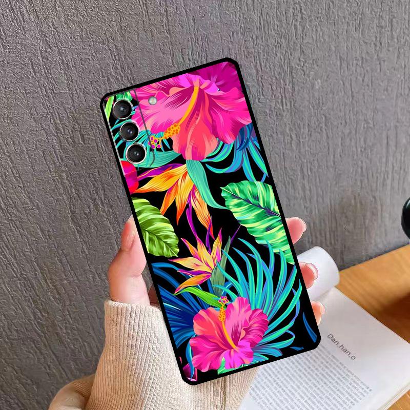 Мягкий чехол с тропическими цветами для Samsung Galaxy S20 FE S21 S22 S23 Ultra Note 20 S8 S9 S10 Note 10 Plus Coque Galaxy S21 Plus
Мягкий чехол с тропическими цветами для Samsung Galaxy S20 FE S21 S22 S23 Ultra Note 20 S8 S9 S10 Note 10 Plus Coque Galaxy S21 Plus