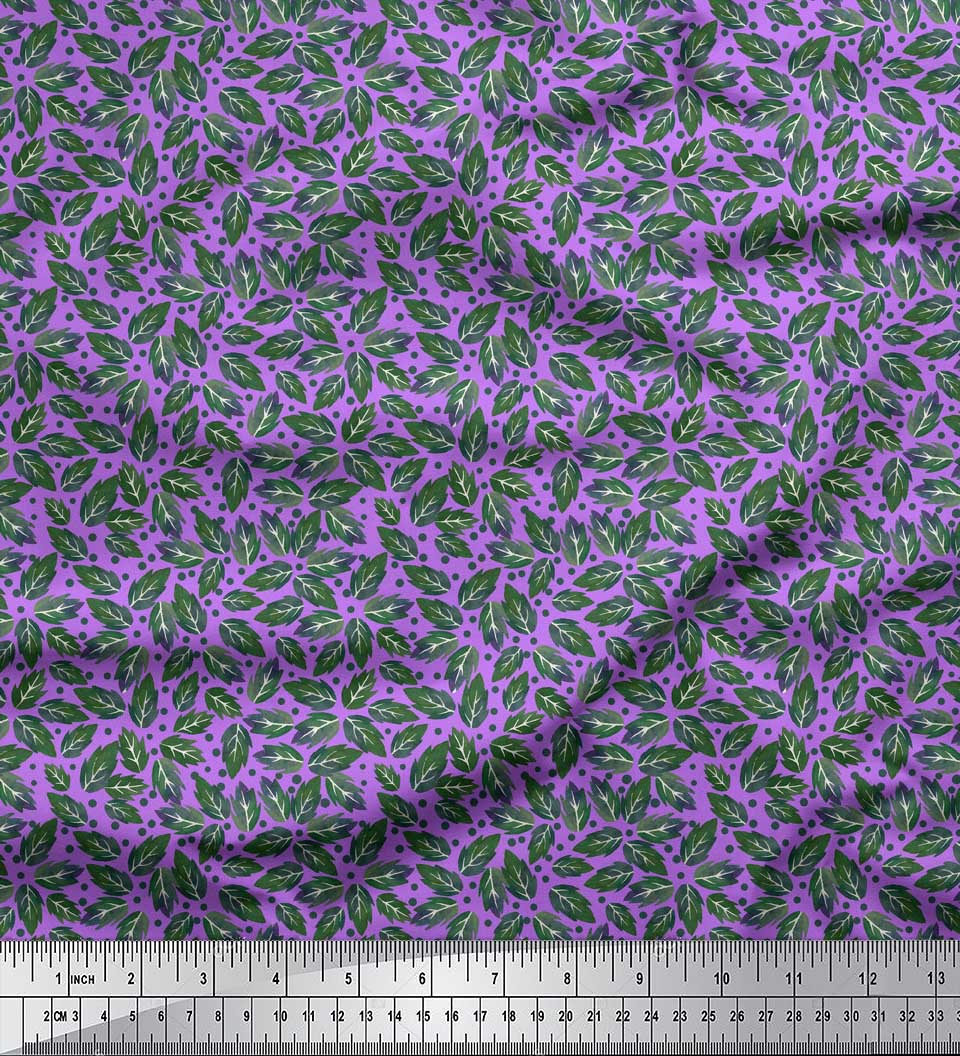 Soimoi Purple Poly Креп Ткань Роза Листья Печать Ткань на метр 42 дюйма 42 Inch Wide - Poly Crepe фиолетовый
Soimoi Purple Poly Креп Ткань Роза Листья Печать Ткань на метр 42 дюйма 42 Inch Wide - Poly Crepe фиолетовый