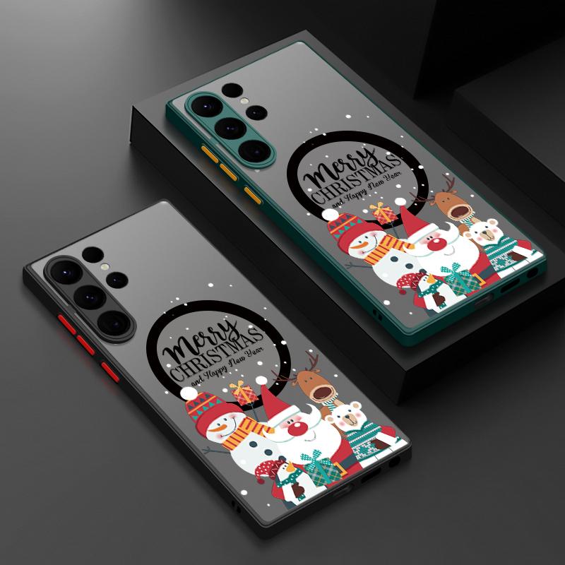 Christmas Elk Snowman Shell for Samsung S24 S22 Ultra Plus S21 S20 Fe A55 A54 A53 A52 A35 A15 5g Clear for Magsafe Magnetic Soft Edges Hard Cover Samsung S24 чёрный
Christmas Elk Snowman Shell for Samsung S24 S22 Ultra Plus S21 S20 Fe A55 A54 A53 A52 A35 A15 5g Clear for Magsafe Magnetic Soft Edges Hard Cover Samsung S24 чёрный
