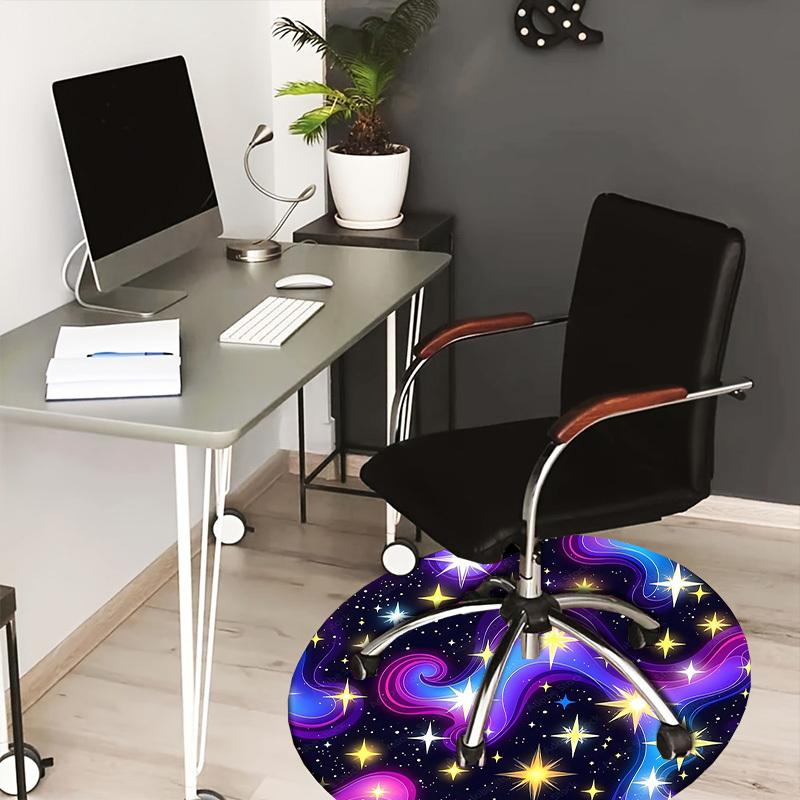 1pc Office Carpet Chair Mats Cosmic Swirl Stars Perfect for Decorating Office Chairs, Living Rooms, Or Bedrooms.YDT168 80cm by 80cm
1pc Office Carpet Chair Mats Cosmic Swirl Stars Perfect for Decorating Office Chairs, Living Rooms, Or Bedrooms.YDT168 80cm by 80cm