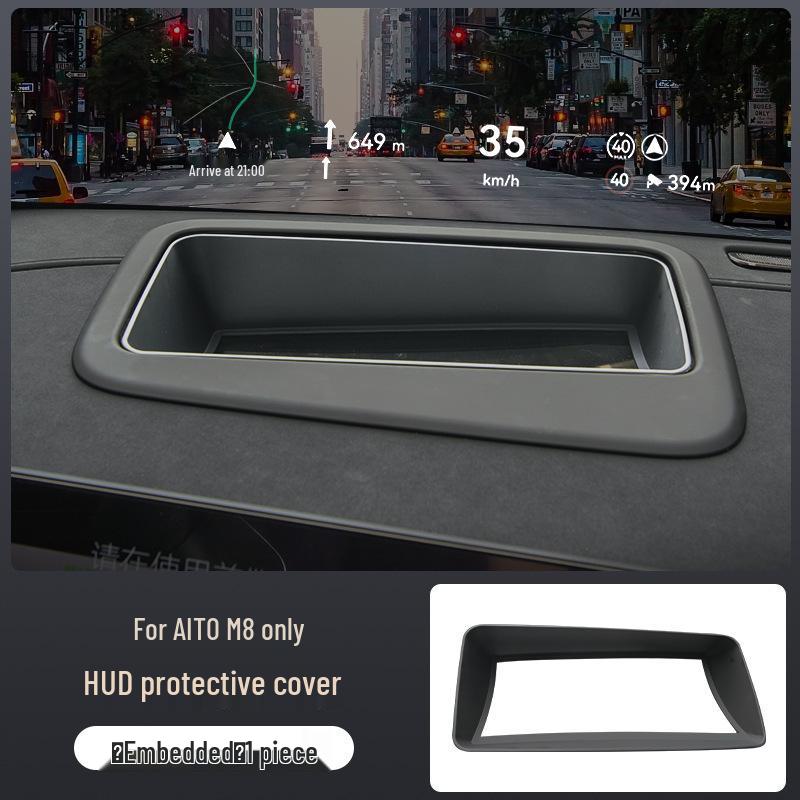 M8 HUD Protective Frame & Cover for Automotive Dashboard Embedded HUD Protective Cover (1 Piece)
M8 HUD Protective Frame & Cover for Automotive Dashboard Embedded HUD Protective Cover (1 Piece)