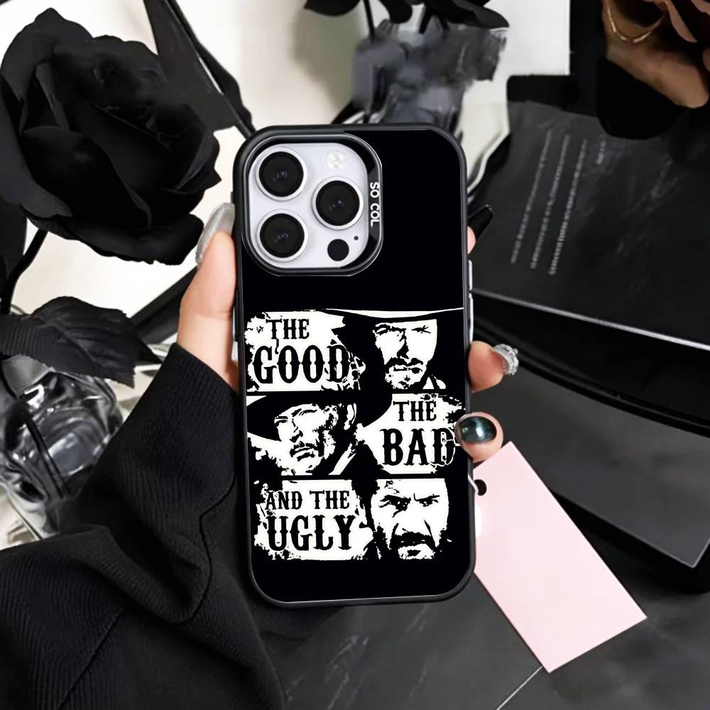 MOVIE The Good the B-Bad and Ugly Phone Case For iPhone17,16,15,14,13,12,11 Plus,Pro Max Colored Silver Plated Inside Cover iPhone15
MOVIE The Good the B-Bad and Ugly Phone Case For iPhone17,16,15,14,13,12,11 Plus,Pro Max Colored Silver Plated Inside Cover iPhone15