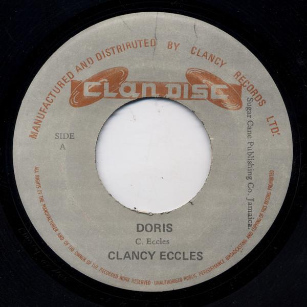 7inch Record CLANCY ECCLES DILLINGER Doris Give Me Little Loving NONE Clan Disc Jamaica Reggae Ska Dub Used
7inch Record CLANCY ECCLES DILLINGER Doris Give Me Little Loving NONE Clan Disc Jamaica Reggae Ska Dub Used