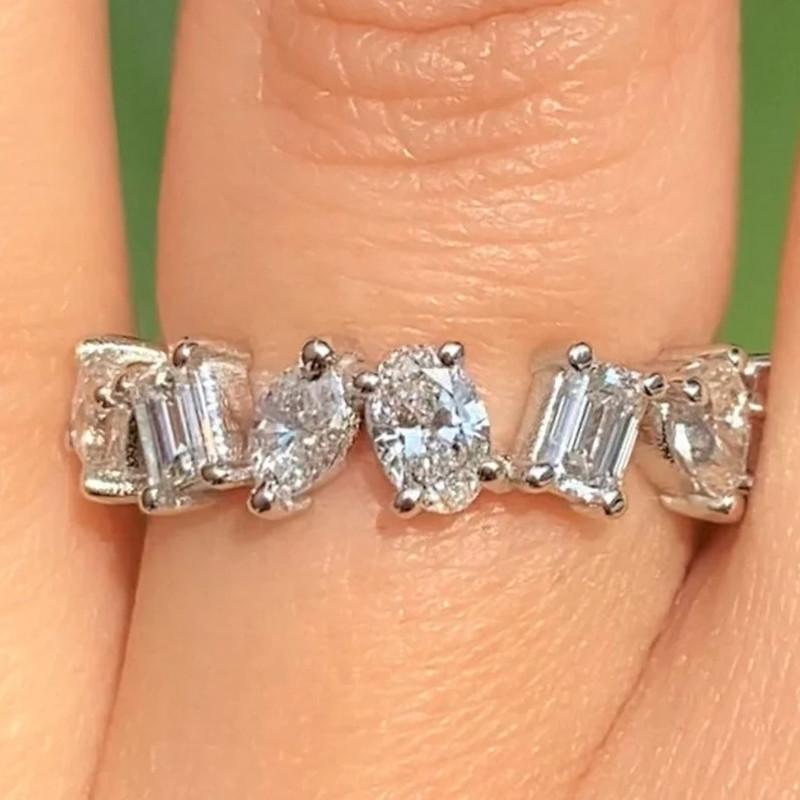 Huitan Luxury Cubic Zirconia Rings Women Silver Color High-quality Female Accessories Wedding Engagement Party Statement Jewelry 8
Huitan Luxury Cubic Zirconia Rings Women Silver Color High-quality Female Accessories Wedding Engagement Party Statement Jewelry 8
