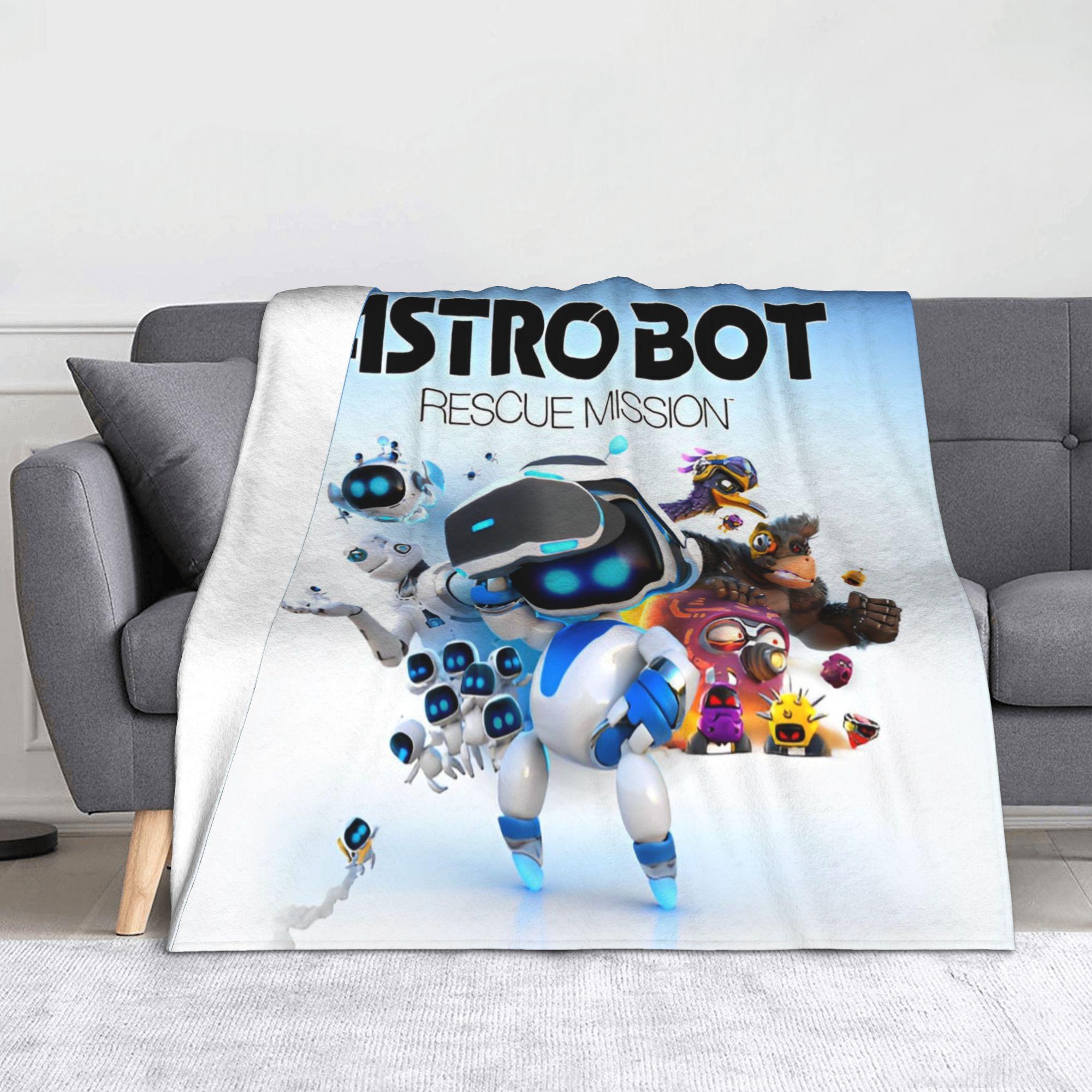 Robots Game Knitted Blanket Flannel Throw Blanket Bedding Couch Printed Lightweight Bedspread 75x90cm
Robots Game Knitted Blanket Flannel Throw Blanket Bedding Couch Printed Lightweight Bedspread 75x90cm