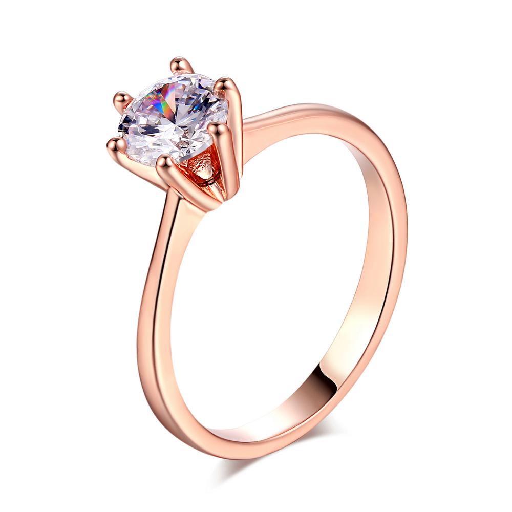 ZHOUYANG Wedding Rings For Women Classic Forever Perfect Cut 1 Carat Zircon Rose Gold Color 6 Claws Gift Wholesale Jewelry R013 10
ZHOUYANG Wedding Rings For Women Classic Forever Perfect Cut 1 Carat Zircon Rose Gold Color 6 Claws Gift Wholesale Jewelry R013 10
