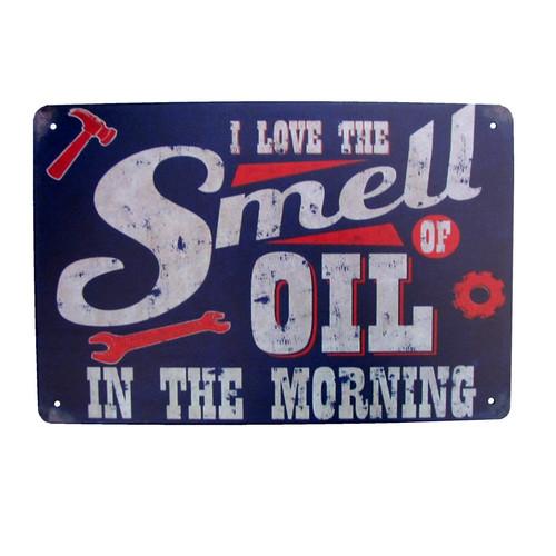 Funny Metal I Love Smell Oil Morning Sign Tin Man Cave Garage Shop Wall DecorAluminum 30x40cm(11.8x15.7inch)
Funny Metal I Love Smell Oil Morning Sign Tin Man Cave Garage Shop Wall DecorAluminum 30x40cm(11.8x15.7inch)