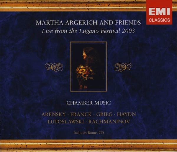 CD MARTHA ARGERICH & FRIENDS - Live From The Lugano Festival 2003 724356297029 EMI Classics 2004 Japan Classical Used
CD MARTHA ARGERICH & FRIENDS - Live From The Lugano Festival 2003 724356297029 EMI Classics 2004 Japan Classical Used