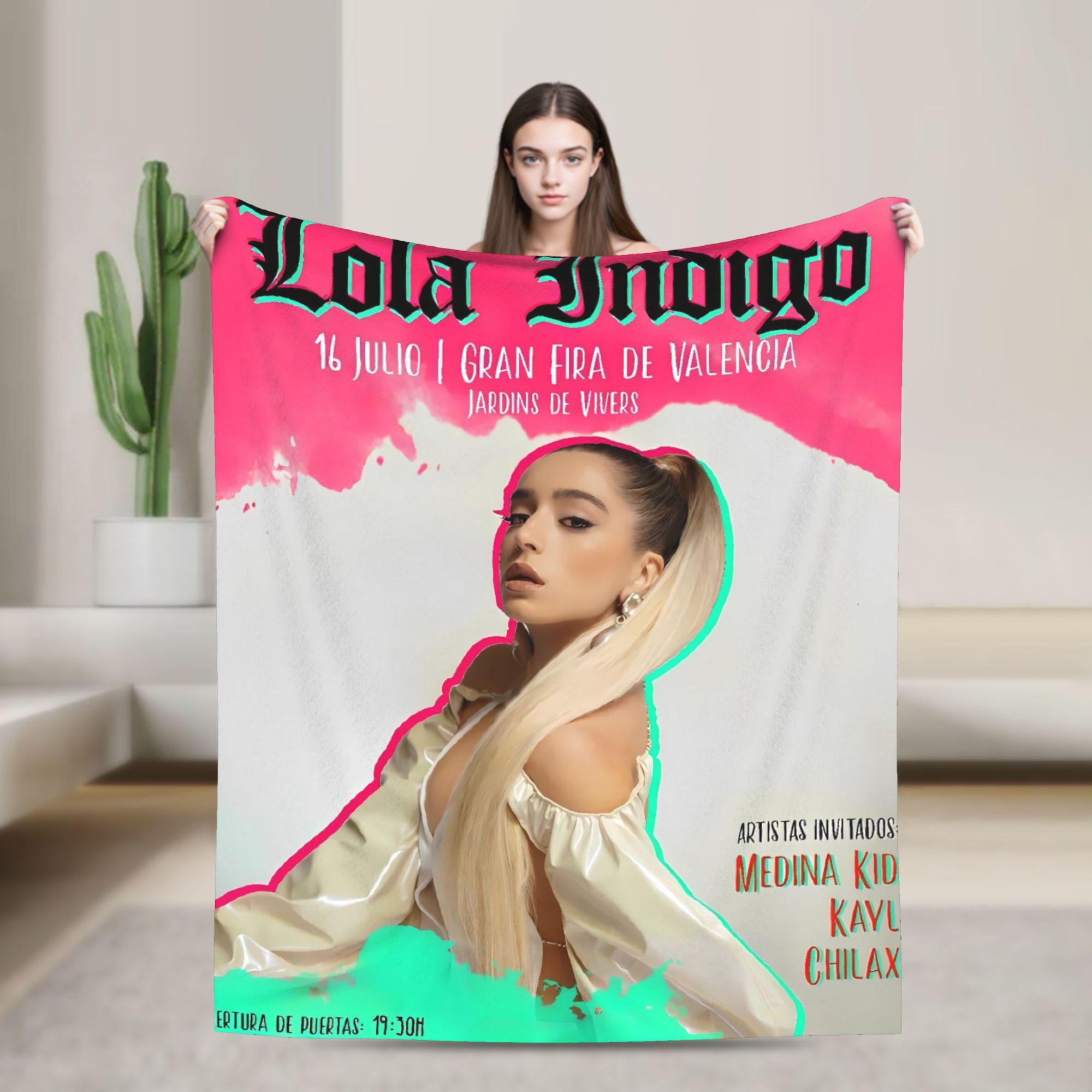 L-Lolas I-Indigos Spanish Singer Blanket Soft Warm Funny Plush Throw Blanket For Couch Chair Travel Flannel Bedspread Bed Cover 75x90cm
L-Lolas I-Indigos Spanish Singer Blanket Soft Warm Funny Plush Throw Blanket For Couch Chair Travel Flannel Bedspread Bed Cover 75x90cm