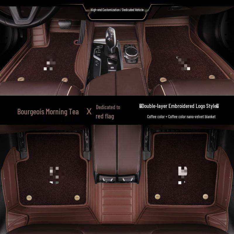 Compatible Floor Mats: Fully Enclosed Carpet Style for Hongqi HS5, H5, H9, HS7, H7, EQM5, EHS3, EHS9
Compatible Floor Mats: Fully Enclosed Carpet Style for Hongqi HS5, H5, H9, HS7, H7, EQM5, EHS3, EHS9