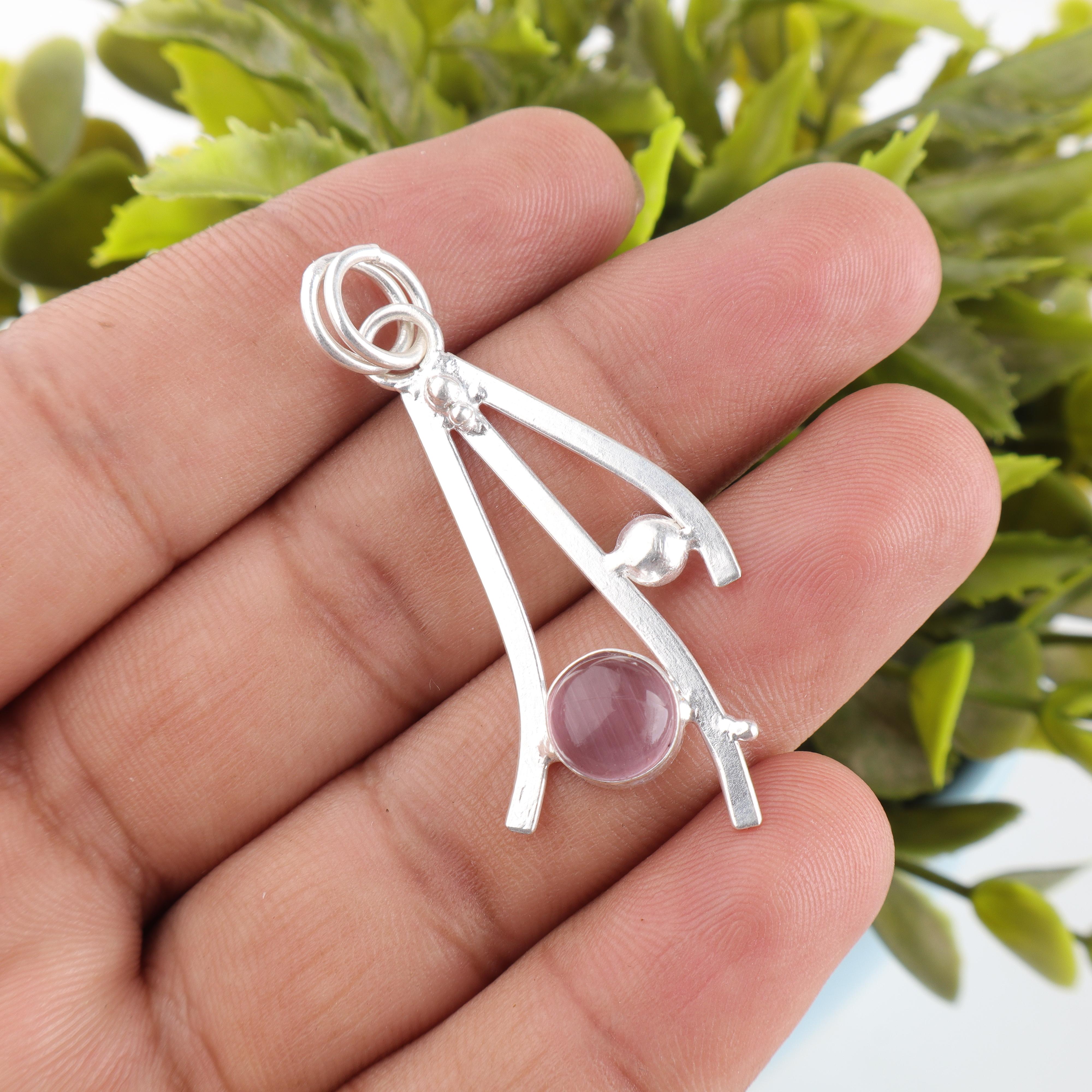 Purple Cat s Eye Gemstone Jewelry, 925 Solid Sterling Silver Pendant, Handmade Gorgeous Silver Pendant, For Wedding Gift 1.73 Inches фіолетовий
Purple Cat s Eye Gemstone Jewelry, 925 Solid Sterling Silver Pendant, Handmade Gorgeous Silver Pendant, For Wedding Gift 1.73 Inches фіолетовий