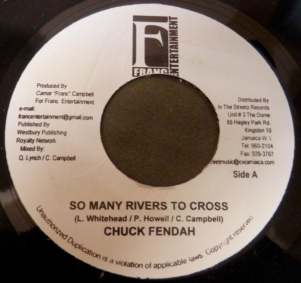 7inch Record CHUCK FENDER - So Many Rivers To Cross NONE Franc Entertain Jamaica Reggae, Ska & Dub Used
7inch Record CHUCK FENDER - So Many Rivers To Cross NONE Franc Entertain Jamaica Reggae, Ska & Dub Used