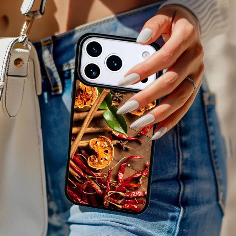 Spices Seasoning Cooking Chef Phone Case For iPhone 17 Air 14 15 13 12 Max Cover For Apple 16e 11 Pro Max Plus Coque iPhone 17pro max
Spices Seasoning Cooking Chef Phone Case For iPhone 17 Air 14 15 13 12 Max Cover For Apple 16e 11 Pro Max Plus Coque iPhone 17pro max