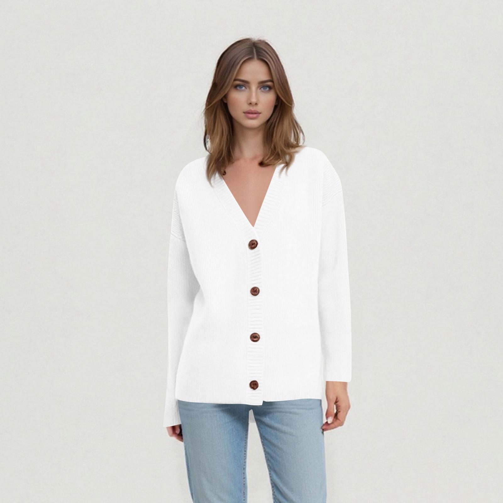 Женские повседневные топы на каждый день Вязаный кардиган-жакет L
Женские повседневные топы на каждый день Вязаный кардиган-жакет L