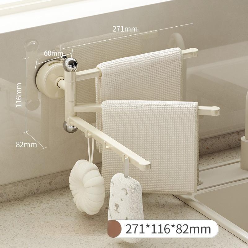 Rotating Suction Cup Cloth Rack, Kitchen Storage Rack, Non Perforated Wall Mounted Towel Hanging Pole, Bathroom Storage and Drainage Rack 1pcs белый
Rotating Suction Cup Cloth Rack, Kitchen Storage Rack, Non Perforated Wall Mounted Towel Hanging Pole, Bathroom Storage and Drainage Rack 1pcs белый