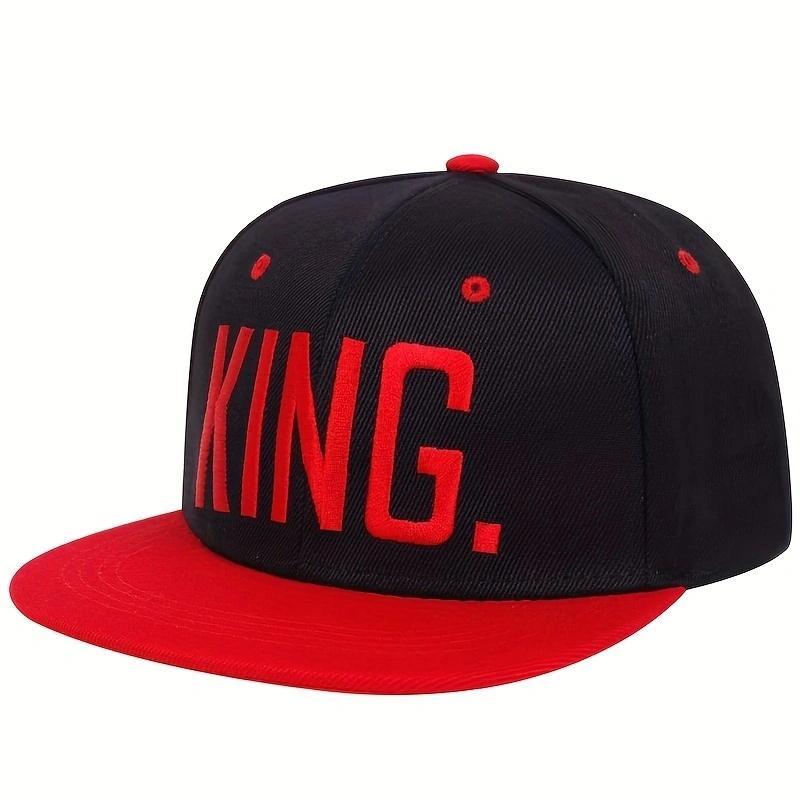 KING Letter Embroidery Snapback Hat Street Чоловіки Жінки Любителі Бейсболка Хіп-хоп Спортивні Кепки Регульовані Капелюхи червоний
KING Letter Embroidery Snapback Hat Street Чоловіки Жінки Любителі Бейсболка Хіп-хоп Спортивні Кепки Регульовані Капелюхи червоний