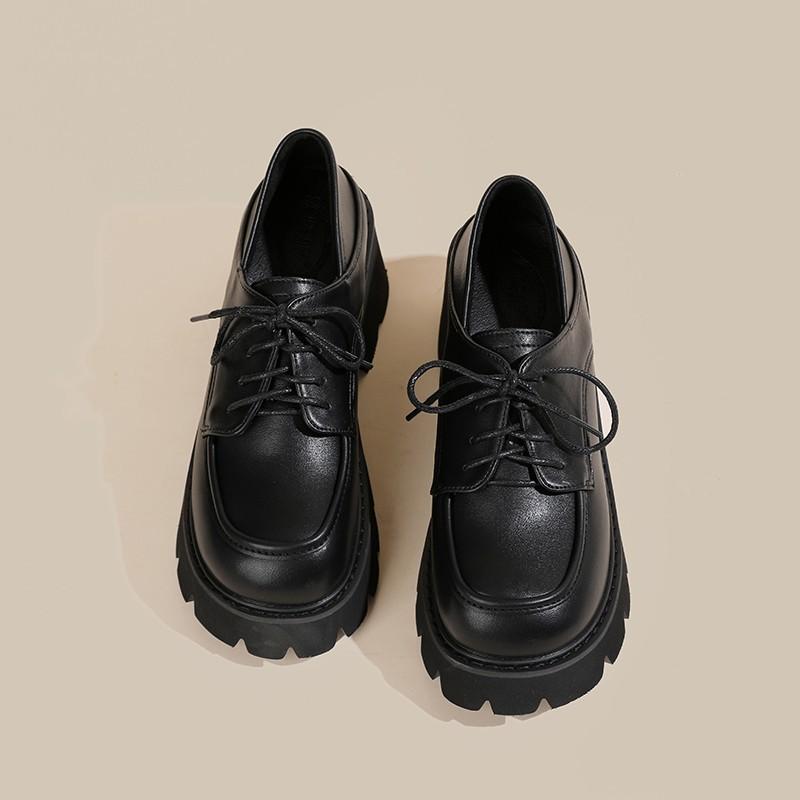 New Spring and Autumn Platform Thick Heel High Heel Shoes Small Leather Shoes Women s Shoes One Pedal Single Shoes 40
New Spring and Autumn Platform Thick Heel High Heel Shoes Small Leather Shoes Women s Shoes One Pedal Single Shoes 40