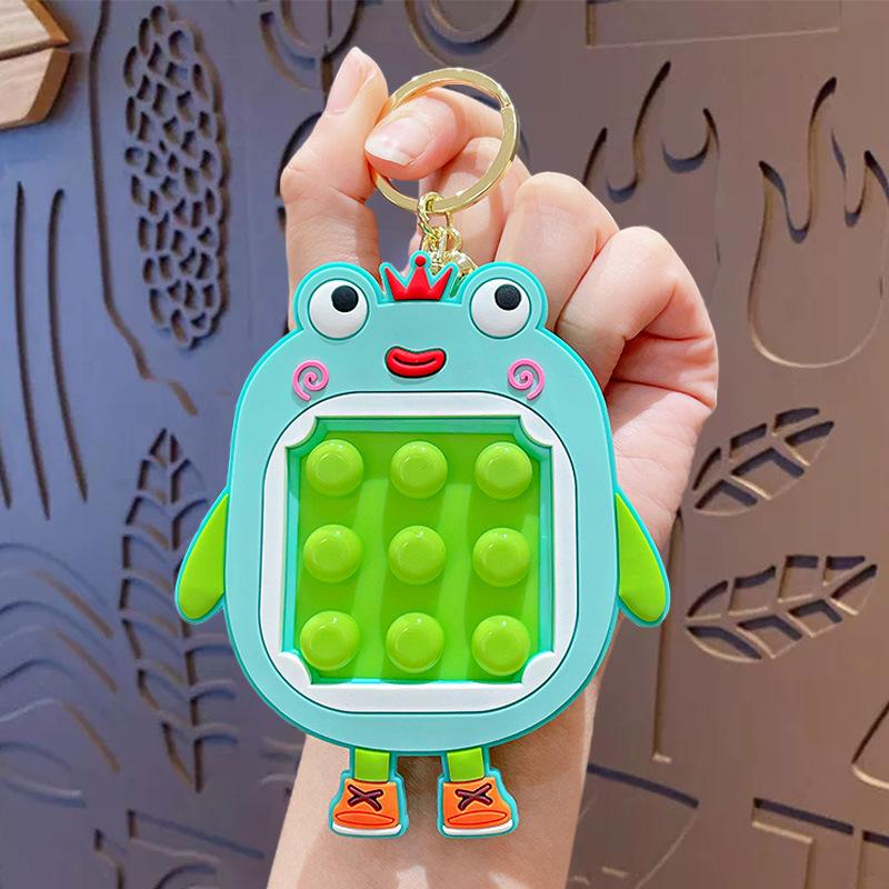 Cartoon Crown Frog Pinch Music Keychain Female Creative Decompression Car Bag Doll Keychain Small Gift Opp bag packaging
Cartoon Crown Frog Pinch Music Keychain Female Creative Decompression Car Bag Doll Keychain Small Gift Opp bag packaging