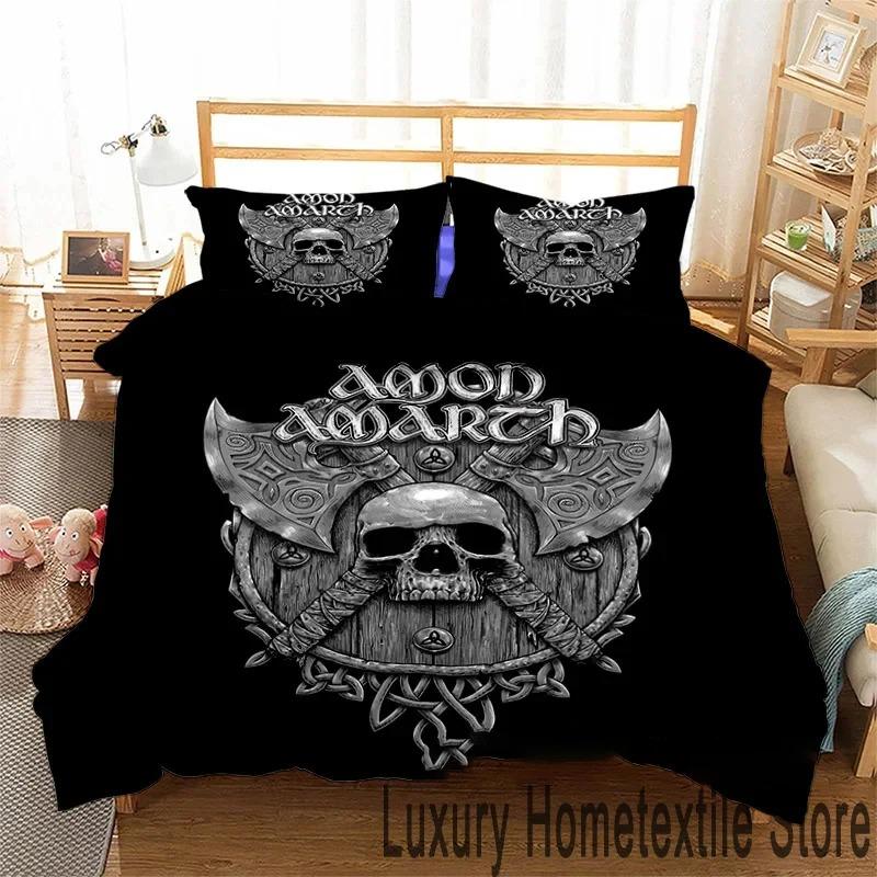 3D Print Fashion Amon Amarth Bedding Set Double Twin King Duvet Cover Comforter Pillowcase Boys Girls Adults Bedroom AU Single 140x210cm
3D Print Fashion Amon Amarth Bedding Set Double Twin King Duvet Cover Comforter Pillowcase Boys Girls Adults Bedroom AU Single 140x210cm