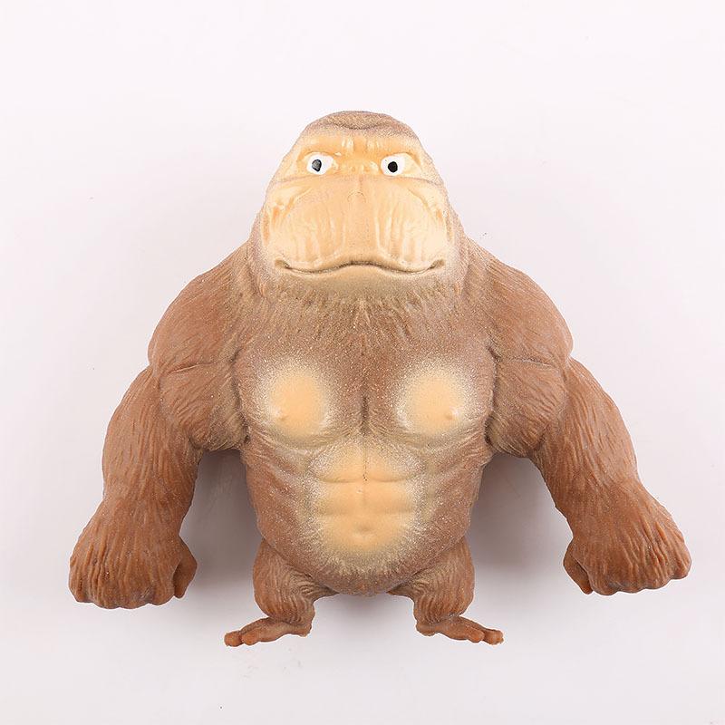 Забавная пластиковая мягкая силиконовая игрушка Gorilla Pinch, мультяшная декомпрессионная кукла с медленным отскоком
Забавная пластиковая мягкая силиконовая игрушка Gorilla Pinch, мультяшная декомпрессионная кукла с медленным отскоком