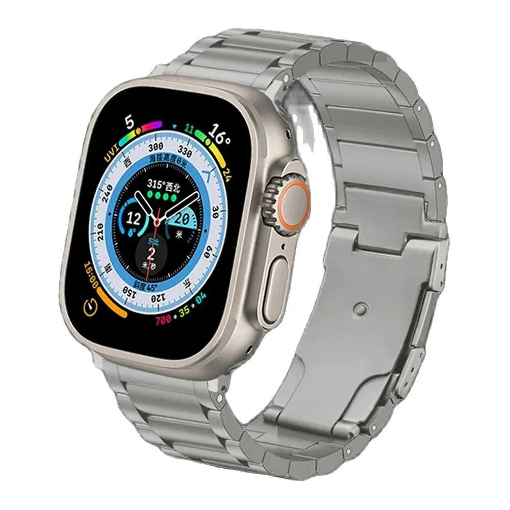 Титановый металлический ремешок для ремешков Apple Watch 44 мм, 49 мм, 45 мм, 40 мм, 41 мм, 42 мм, 38 мм, браслет-ссылка iWatch Series 9, 6, 5, 4, 7, 8 SE ultra 2
Титановый металлический ремешок для ремешков Apple Watch 44 мм, 49 мм, 45 мм, 40 мм, 41 мм, 42 мм, 38 мм, браслет-ссылка iWatch Series 9, 6, 5, 4, 7, 8 SE ultra 2