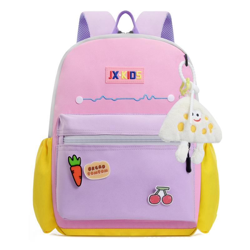 Children s kindergarten schoolbag cartoon color matching backpack tutoring class training class boys and girls small backpack Send badge excluding pendant фіолетовий
Children s kindergarten schoolbag cartoon color matching backpack tutoring class training class boys and girls small backpack Send badge excluding pendant фіолетовий