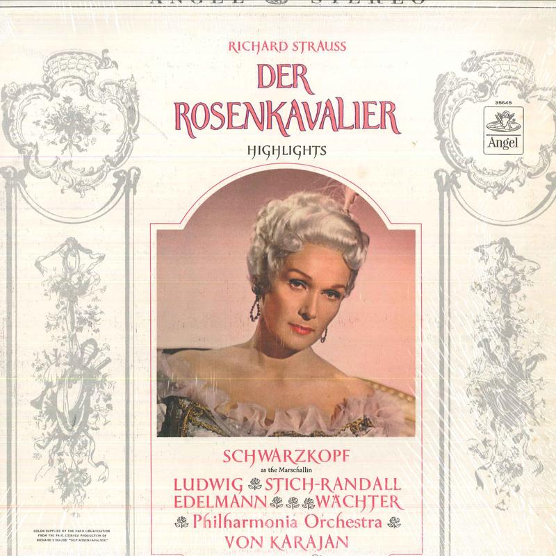 LP Record RICHARD STRAUSS EBERHARD WACHTER Der Rosenkavalier Highlights 35645 ANGEL US Classical Used
LP Record RICHARD STRAUSS EBERHARD WACHTER Der Rosenkavalier Highlights 35645 ANGEL US Classical Used