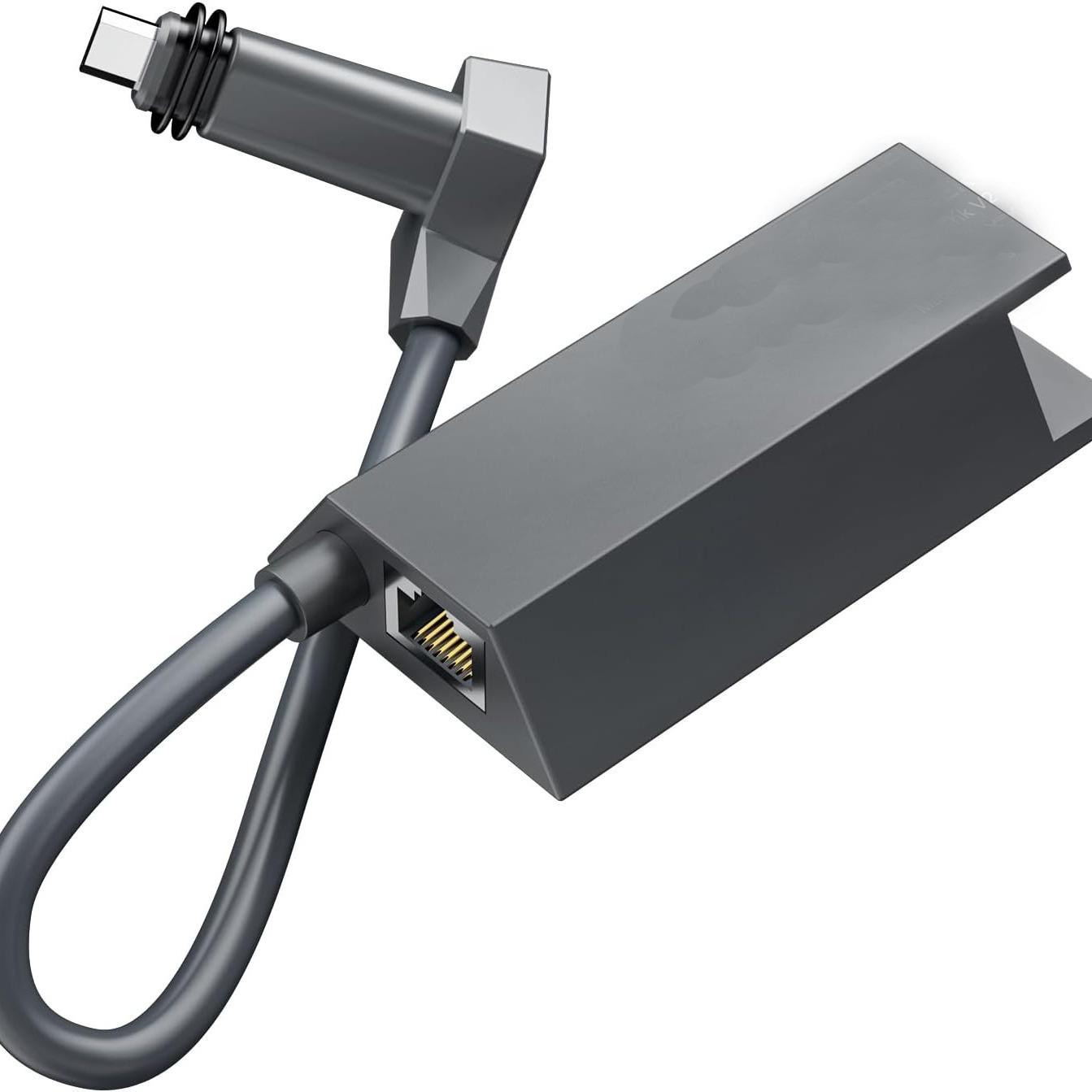 GEN2 Ethernet Adapter RJ45 Converter - Top Seller сірий колір
GEN2 Ethernet Adapter RJ45 Converter - Top Seller сірий колір