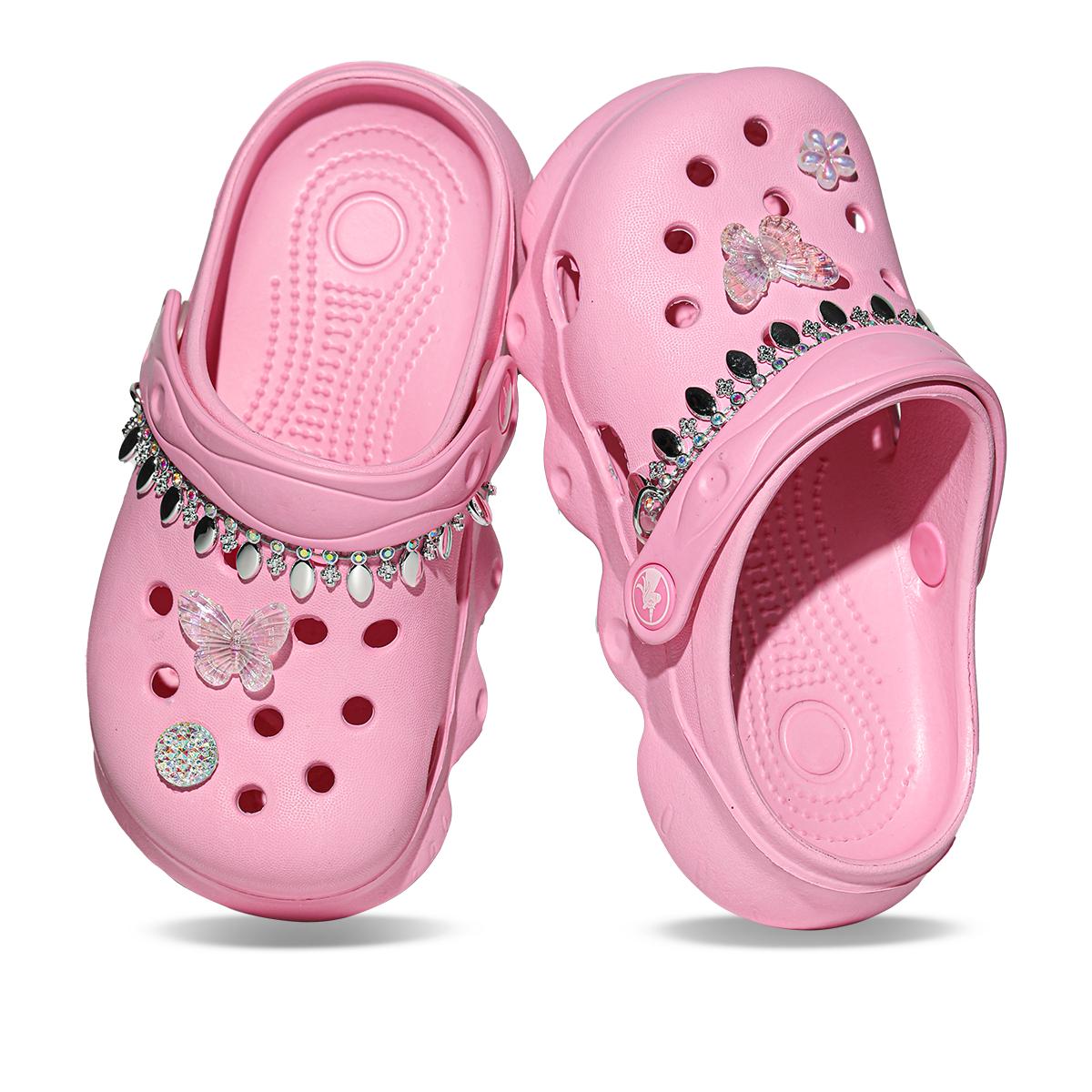 Children s clogs, non-slip thick-soled outdoor sandals, exquisite chains, summer beach shoes, lightweight and waterproof 1214 24 рожевий
Children s clogs, non-slip thick-soled outdoor sandals, exquisite chains, summer beach shoes, lightweight and waterproof 1214 24 рожевий