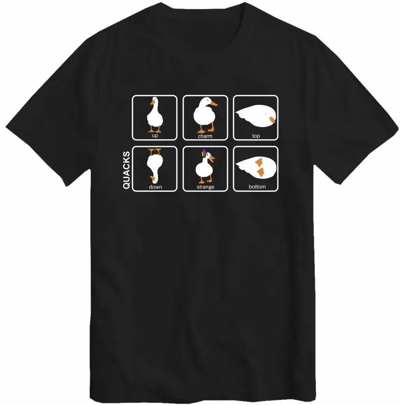 Streetwear Quacks Funny Physics Pun Unisex Tshirt Women Unisexs Science Joke Vintage Tee Gift Casual Trendy Oversized Cotton Top S
Streetwear Quacks Funny Physics Pun Unisex Tshirt Women Unisexs Science Joke Vintage Tee Gift Casual Trendy Oversized Cotton Top S