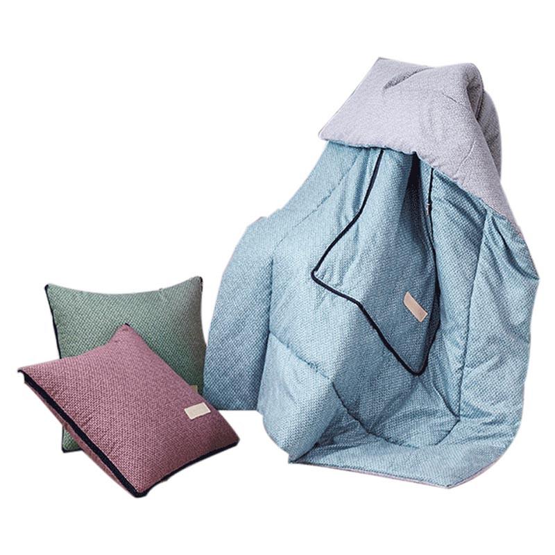 Подушка-одеяло Tianqin из мягкого эко-кашемира
Подушка-одеяло Tianqin из мягкого эко-кашемира