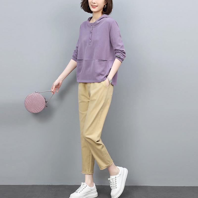 Women s Fashionable Mom Style Casual Sweatshirt Set: 2025 Spring/Autumn Two-Piece Outfit L (115-128 jin)
Women s Fashionable Mom Style Casual Sweatshirt Set: 2025 Spring/Autumn Two-Piece Outfit L (115-128 jin)