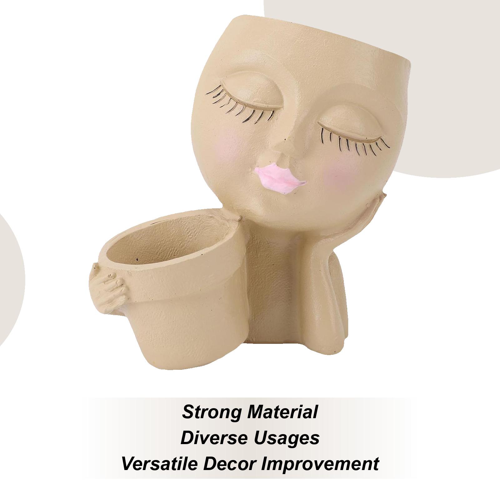 Unique flower pots flower pot heads with drainage holes Cute Planter Face Planter Funny Decorative Container Holder for Garden China Mainland
Unique flower pots flower pot heads with drainage holes Cute Planter Face Planter Funny Decorative Container Holder for Garden China Mainland