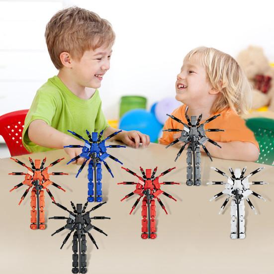 Spider Robot Action Figure with Accessories Movable Joints 3D Printed Model Toy Articulated Dummy Figurine Home Office Decoration Ornament червоний
Spider Robot Action Figure with Accessories Movable Joints 3D Printed Model Toy Articulated Dummy Figurine Home Office Decoration Ornament червоний